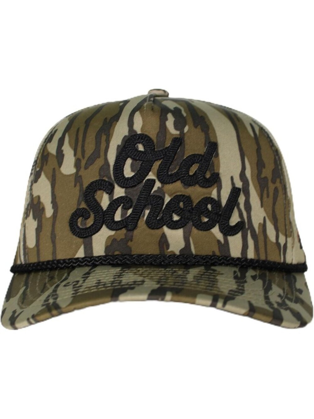Vintage Camo Trucker Hat for Men | Old School Style | Outdoor Cap, Ropecap
